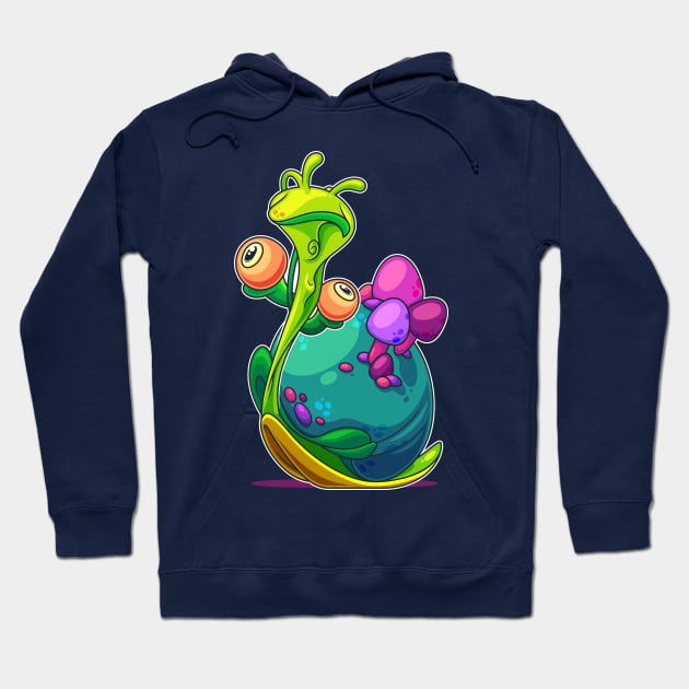 Shroom Snail Hoodie by ArtisticDyslexia